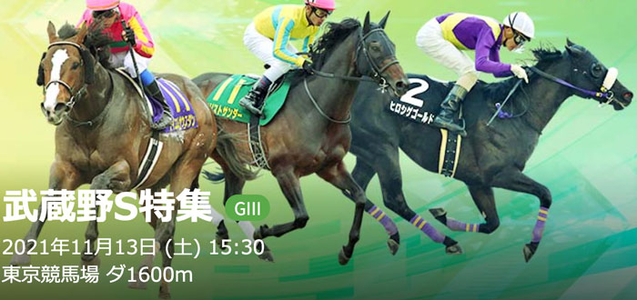 11/13(土)第26回武蔵野ステークス(GIII)